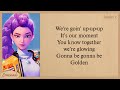 HUNTR X Golden Easy Lyrics