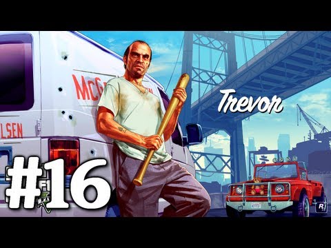 GTA 5 PS3: Playthrough Part 16[Trevor Philips Industries]