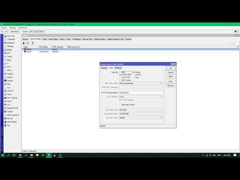 Mikrotik Hotspot setup
