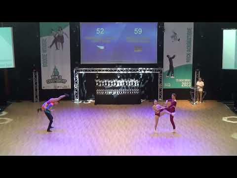 MCFS ACRO, First Round, CZE - Šemberová Veronika - Lukeš Matěj, 20. Place  [www.rokenrol.cz]