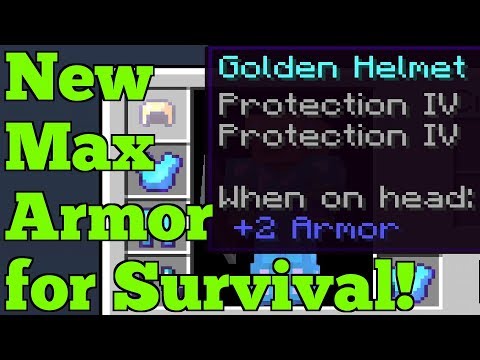 BEST Armor for Survival! 1.9-1.16.1 Minecraft