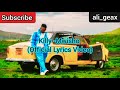 Killy - Mwisho (Official Lyrics Video)