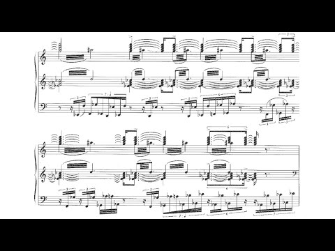 Thierry Escaich - Évocation 2 for organ [score video]