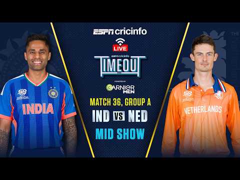 India vs Netherlands Innings-break  LIVE | T20 World Cup 2026 | Tough chase ahead for Netherlands