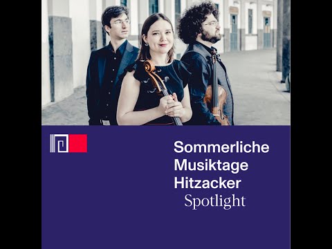 Sommerliche Musiktage Hitzacker 2021 – Spotlight: Trio Gaspard