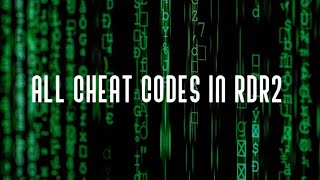 ALL CHEAT CODES RDR2