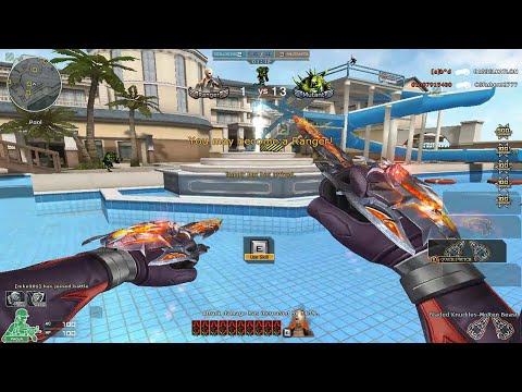 Crossfire NA ( Đột Kích Bắc Mỹ  ) 2.0 : Bladed Knuckles Molten Beast - Hero Mode X - Zombie V4