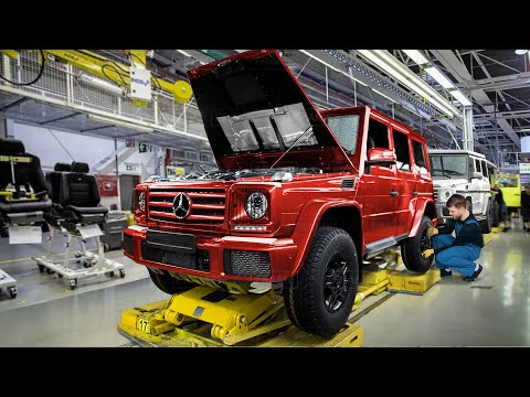 , title : 'Inside Billion $ Mercedes Factory Producing the Mercedes G-Class by Hands'