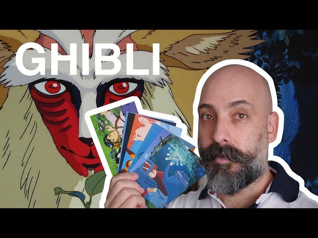 Vídeo relacionado con Studio Ghibli. 100 Collectible Postcards: Final frames from the motion pictures
