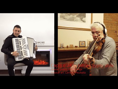 CARMEN PICULEATA & PAUL STANGA  = CAPRICE 24 ...in balcan gypsy style...