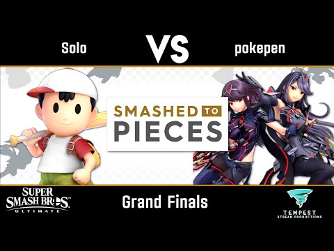 Solo (Ness) vs pokepen (Pyra/Mythra) - Grand Finals - Smashed to Pieces #36