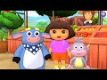 Dora The Explorer Educational Game For Kids Exciting Festival Eat Yummy Food W