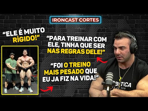 RAFAEL BRANDÃO REVELA COMO É TREINAR COM FLEX LEWIS GIGA COMENTOU – IRONCAST CORTES