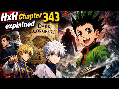Hunter x Hunter Chapter 343 – Dark Continent Begins #hxh #darkcontinent #anime #manga