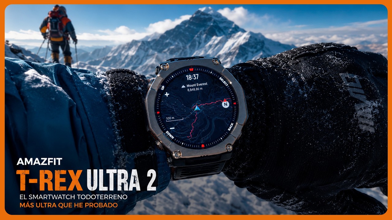 Amazfit DESTROZA "CASI" al APPLE Watch ULTRA con esta BESTIA (NO es para mí)