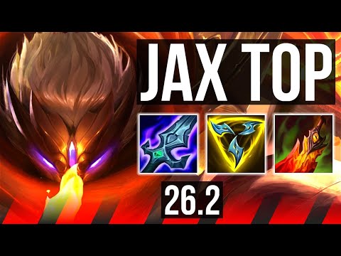 JAX vs URGOT (TOP) | NA Challenger | 26.2