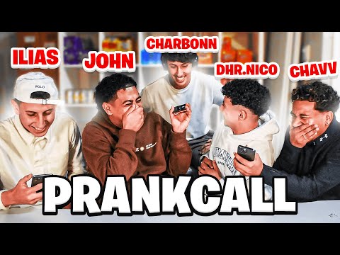 "I DON'T HEAR YOU!" Prankcall ft. Chavante, Charbon, Ilias, Nico