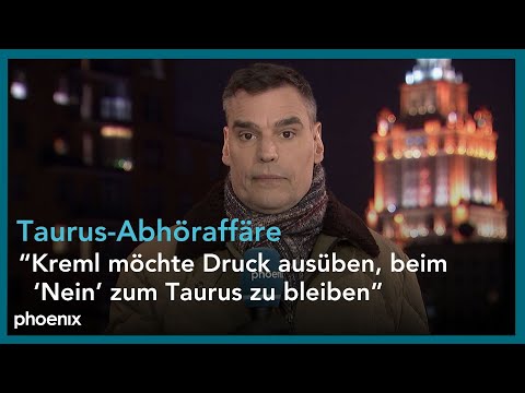 Armin Coerper (ZDF-Korrespondent) zum Abhörskandal aus russischer Perspektive | 04.03.24