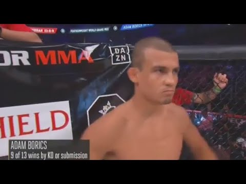 Adam "The Hungarian Kid" Borics Vs Pat "Paddy Mike" Curran Full Fight Highlights Bellator 226 MMA