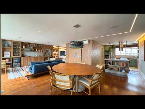 Apartamento com 200m² e 3 Dormitórios no Brooklin Novo – Rua Indiana