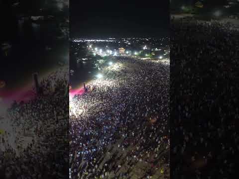 A virada de ano  em Barreirinhas no Maranhão, foi linda.