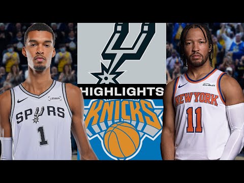 Spurs vs Knicks NBA Cup Championship: FULL GAME HIGHLIGHTS