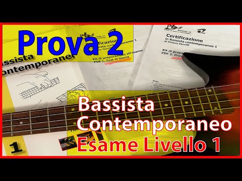 Prova d'esame n.2 Collegare le FORME - Certificazione Bassista Contemporaneo 1° livello