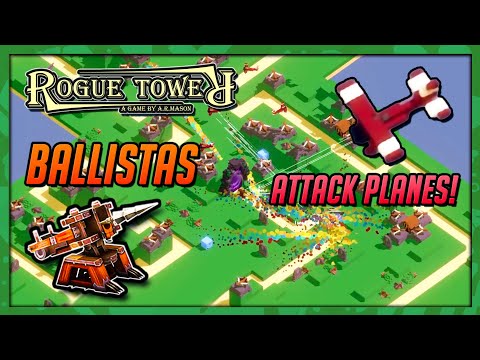ONLY USING Ballistas & Planes Is OP!!! | Rogue Tower