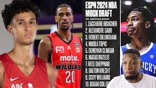 Watching the TOP 15 NBA DRAFT 2024 Picks!