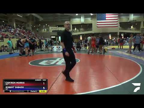 220 Lbs Champ. Round 1 - Cam`Ron Morris, MO Vs Robert Sabado, NM D359