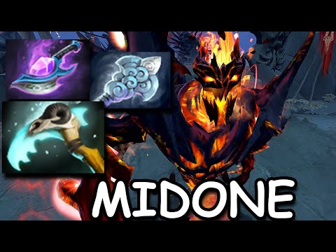 SMG.MIDONE SHADOW FIEND MID WITH ARCANE BLINK AND SCYTHE OF VYSE | DOTA 2 7.32 GAMEPLAY