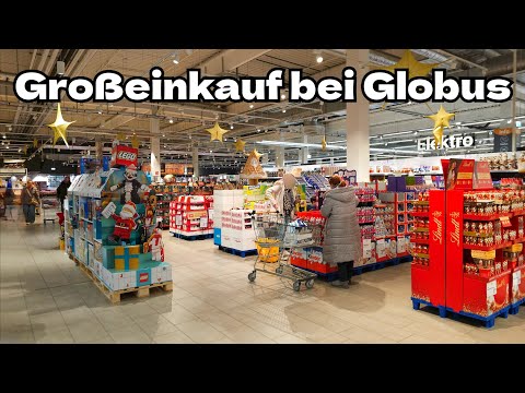 The best supermarket? Come on, let's go shopping at Globus!