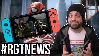 NEW Dark Souls Remastered Switch Info; Spider-Man PS4 Looks AMAZING | #RGTNEWS