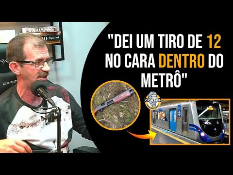 OCORRÊNCIA DE ARRASTÃO NO METRÔ, EU M4TEI UM BANDIDO COM UMA 12