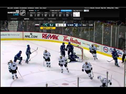 Sharks Vs Canucks November 14, 2013