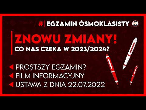 Zdajesz egzamin ósmoklasisty w 2023 roku ZOBACZ WSZYSTKIE ZMIANY! Polski | Matematyka | Angielski