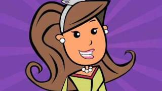 Princess Katie and Racer Steve Animated Video JEANS!  Songs For The Coolest Kids Cartoon