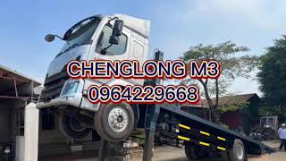 XE NÂNG ĐẦU CHENGLONG 2 CHÂN M3 200 CHỞ MÁY CÔNG TRÌNH