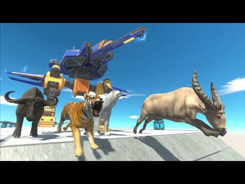 Which animal can escape from thunderbolt robots? - Animal Revolt Battle Simulator