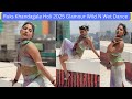 Ruks Khandagale Flaunt Glamour Wild N Wet Holi 2025 Glamour Choli Gharara Dance Video Hot Holi