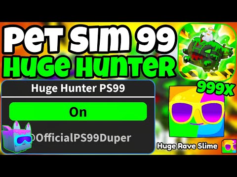 [💚SLIME TANK] OP Pet Simulator 99 HUGE HUNTER Script | Auto Huge Rave Slime | Free Huges 2025