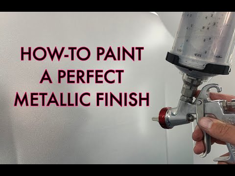 How-To Apply a Metallic Drop-Coat