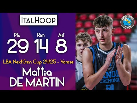 Mattia De Martin - MVP 4° Giornata di IBSA NextGen Cup 24/25