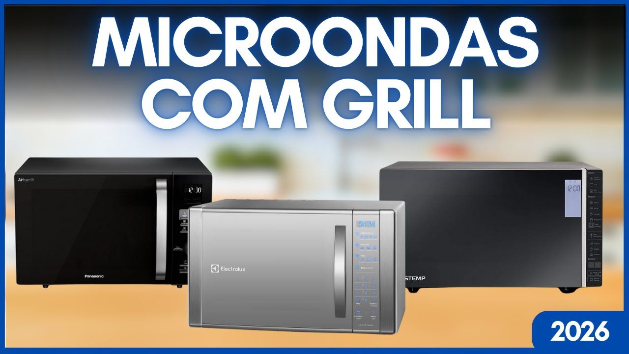 Miniatura da avaliação em vídeo de Micro-ondas Panasonic NN-GT68LBRU 30L Preto com Grill