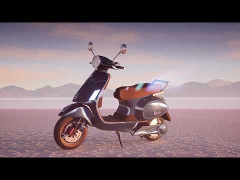 Vespa Elettrica Cinematic Shot In Unreal Engine 5