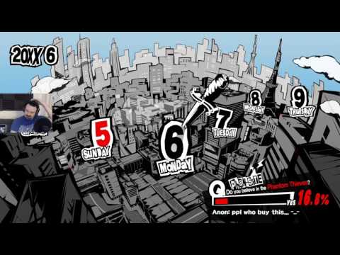 Persona 5 playthrough pt107 - Special Drink Vendor & Politician Visit