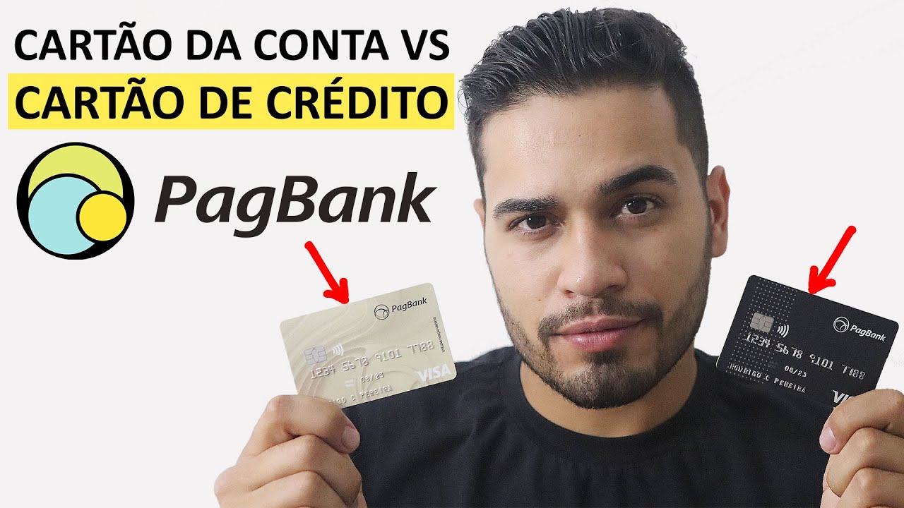 Cartão de CRÉDITO e Cartão da CONTA PagBank - Qual a diferença? 🤔