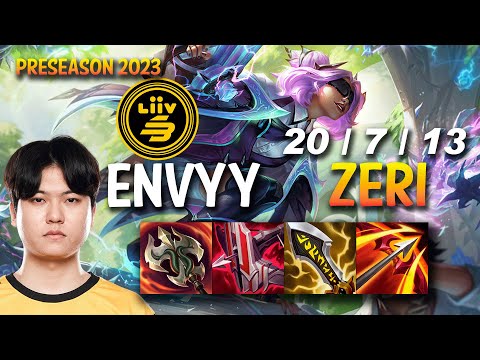 LSB Envyy ZERI vs NILAH ADC - KR Ranked