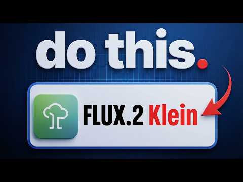 NEW FLUX.2 Klein: AI Images in 0.5s 🤯