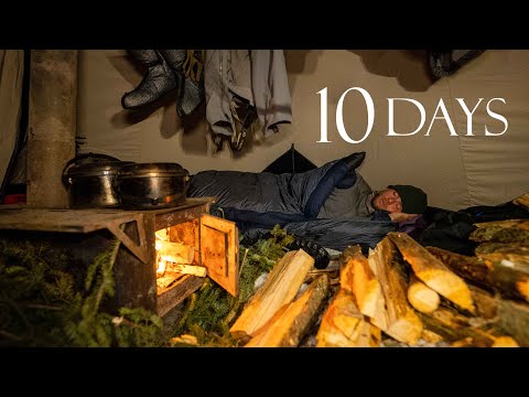 10 Days Winter Camping in the Canadian Wilderness